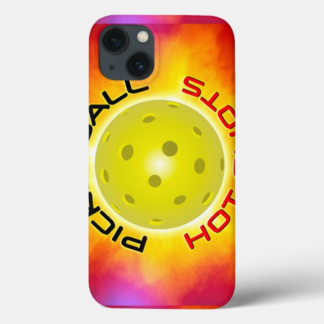 Pickleball Hot Shots 1 Case-Mate iPhone Case (Back)