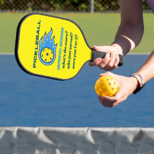 Pickleball Improves Memory Funny  Paddle