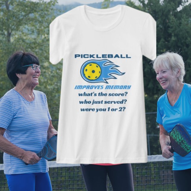 Pickleball Improves Memory Funny T-Shirt (Creator Uploaded)