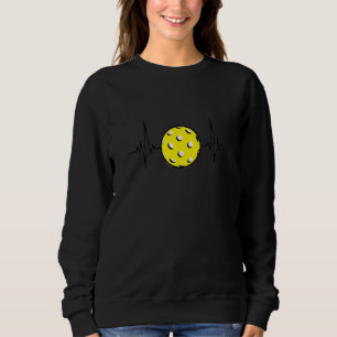 Pickleball Is Life Heartbeat With Pickleball Sweatshirt