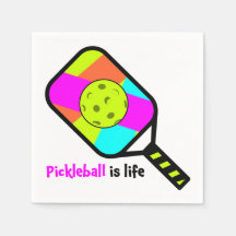 Pickleball is Life Paper Napkin