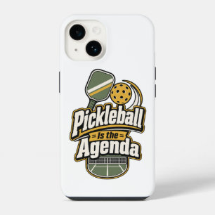Pickleball Is the Agenda Pickleball Gift Phone C iPhone 14 Case