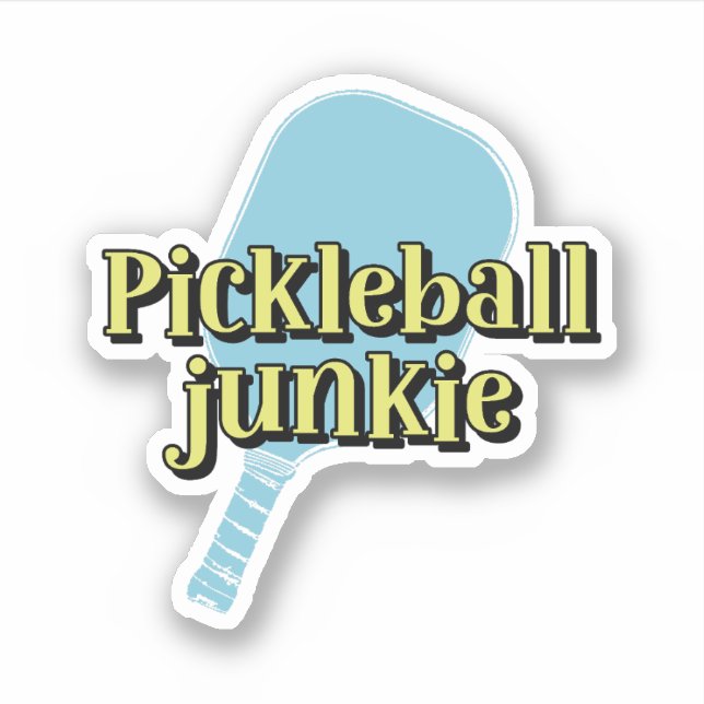 Pickleball Junkie Pickleball Paddle (Front)