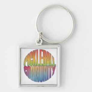 Pickleball Keychain
