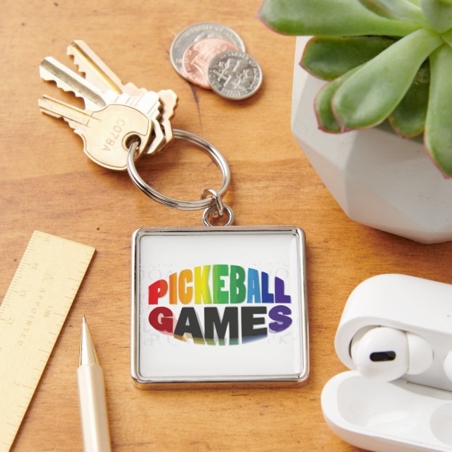Pickleball Keychain (Desk)
