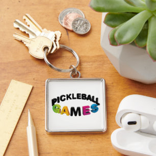 Pickleball Keychain