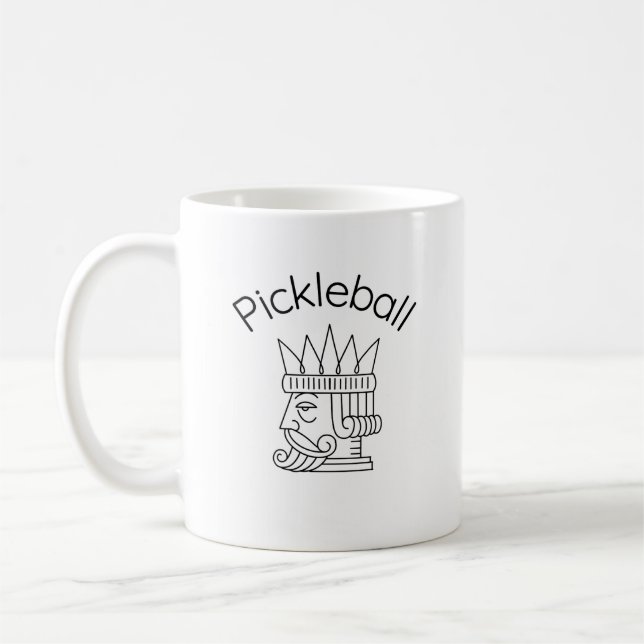 Pickleball King Mug (Left)