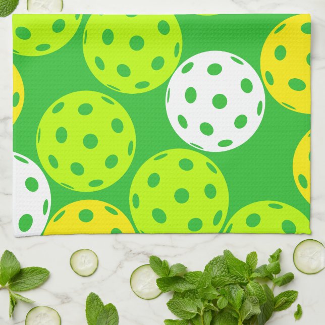 Pickleball "Kitchen" Towel (Folded)
