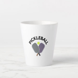 Pickleball Latte Mug