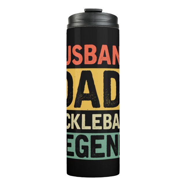 Pickleball legend  3 thermal tumbler (Front)