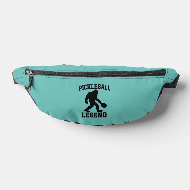 Pickleball Legend Funny Bigfoot  Bum Bags (Lay Down)