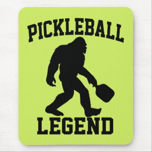 Pickleball Legend Funny Bigfoot Mouse Pad