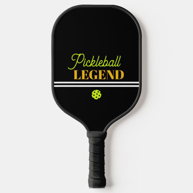 Pickleball Legend Funny Pickleball Paddle (Front)