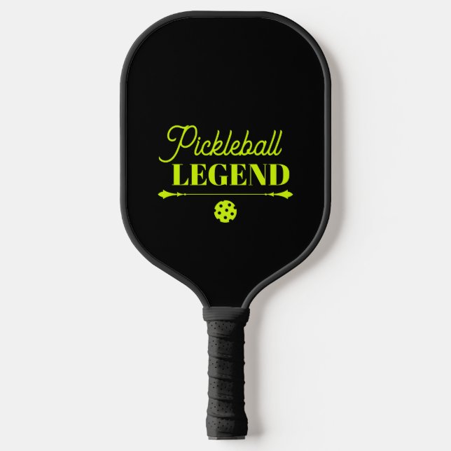 Pickleball Legend Funny Pickleball Paddle (Front)
