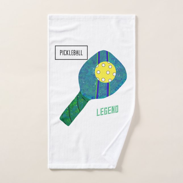 Pickleball Legend hand towel (Hand Towel)