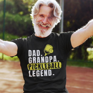 Pickleball Legend Tee for Dads & Grandpas