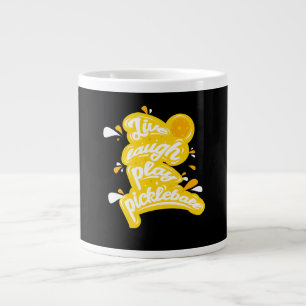 Pickleball - Live Laugh Play Pickleball Large Coffee Mug