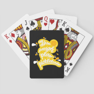 Pickleball - Live Laugh Play Pickleball Playing Cards