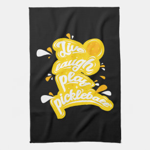 Pickleball - Live Laugh Play Pickleball Tea Towel