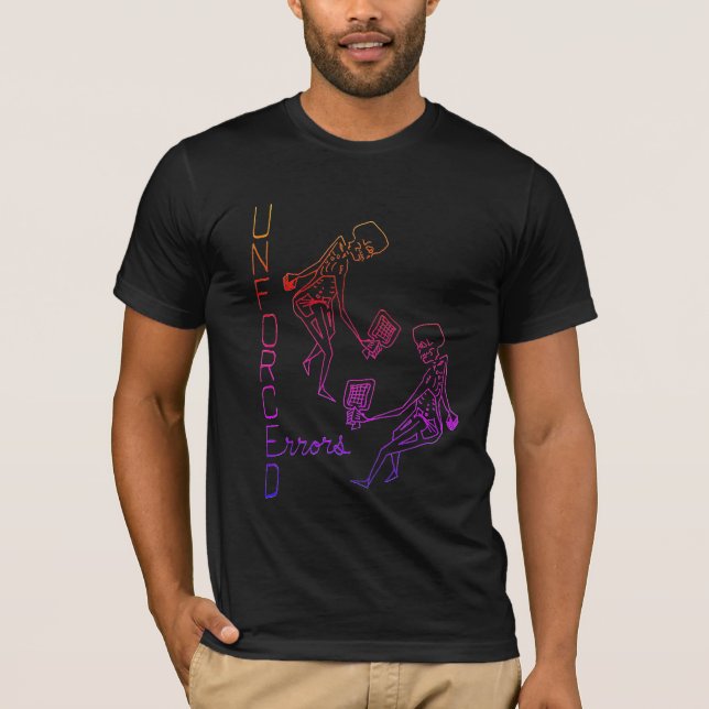 Pickleball logo tshirt Unforced Errors (Front)
