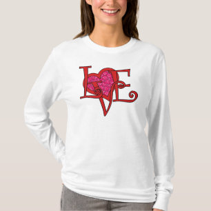 Pickleball Love, Heart Full of Pickleballs T-Shirt