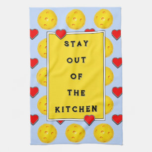 Pickleball Love Tea Towel