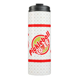 Pickleball Lover 2-2B Image Options Thermal Tumbler