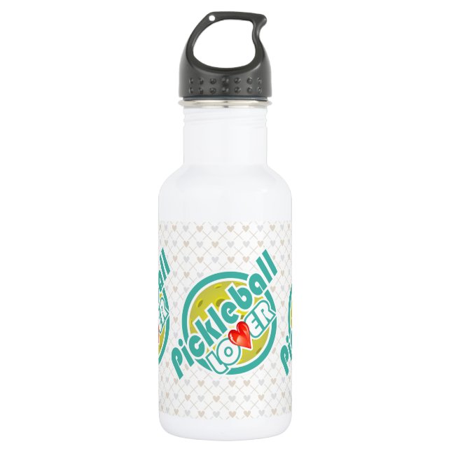 Pickleball Lover  2B Options 532 Ml Water Bottle (Front)