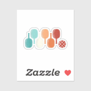 Pickleball Lover Retro Paddle Sport Vintage