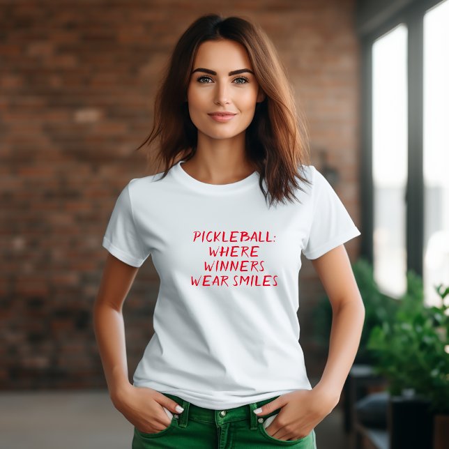 Pickleball Lover's Dream funny red slogan T-Shirt (Creator Uploaded)