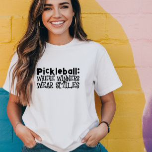 Pickleball Lover's Dream funny red slogan T-Shirt