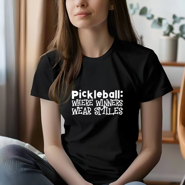 Pickleball Lover's Dream funny white slogan T-Shirt (Creator Uploaded)