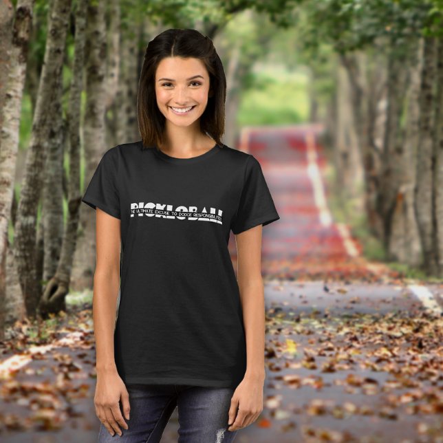 Pickleball Lover's  funny white slogan T-Shirt (Creator Uploaded)