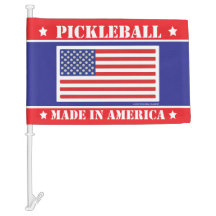 Pickleball Made In America Flag
