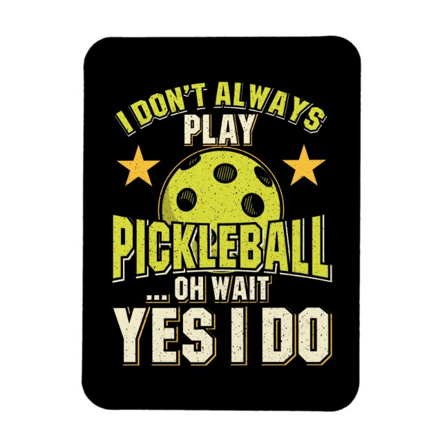 Pickleball Magnet (Vertical)