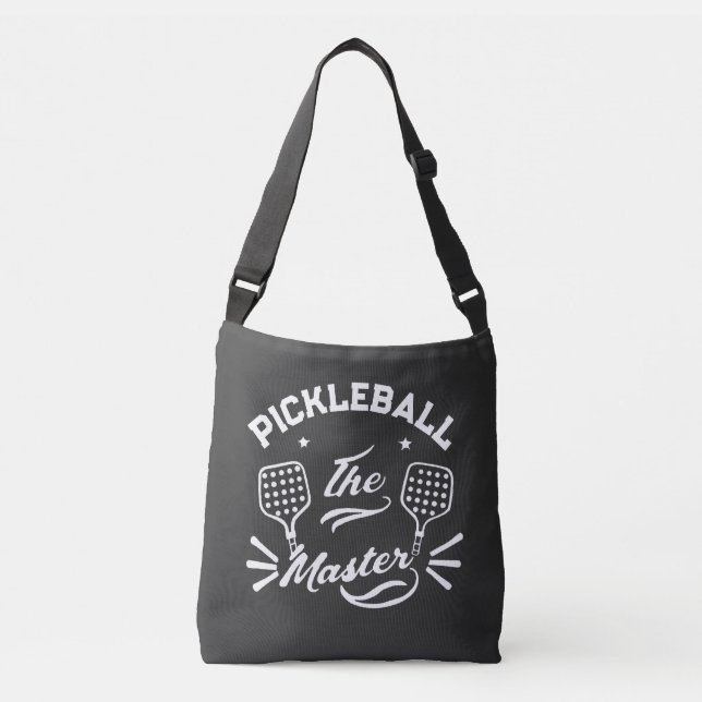 Pickleball Master Crossbody Bag (Front)