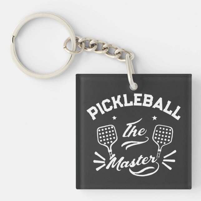 Pickleball Master Key Ring (Front)