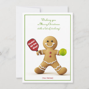 Pickleball🎄 Merry Christmas, custom text