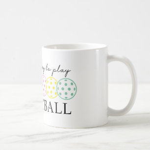 Pickleball Mom Player Paddle Sport Coffee Mug