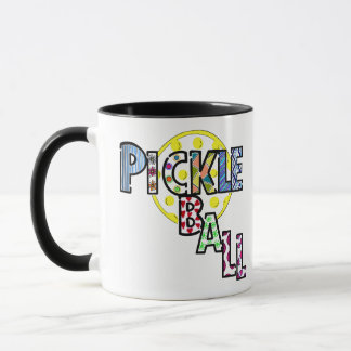 Pickleball mug coffee cup