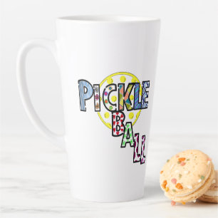 Pickleball mug coffee cup latte
