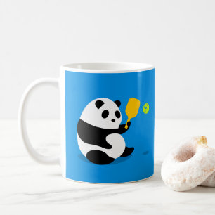 Pickleball Mug: "Pickleball Panda" Coffee Mug