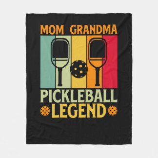 Pickleball Mum  4 Fleece Blanket