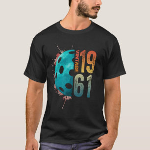 Pickleball Mum Dad Grandpa Grandma 63th Birthday 1 T-Shirt