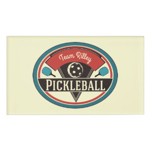 Pickleball Name Tag
