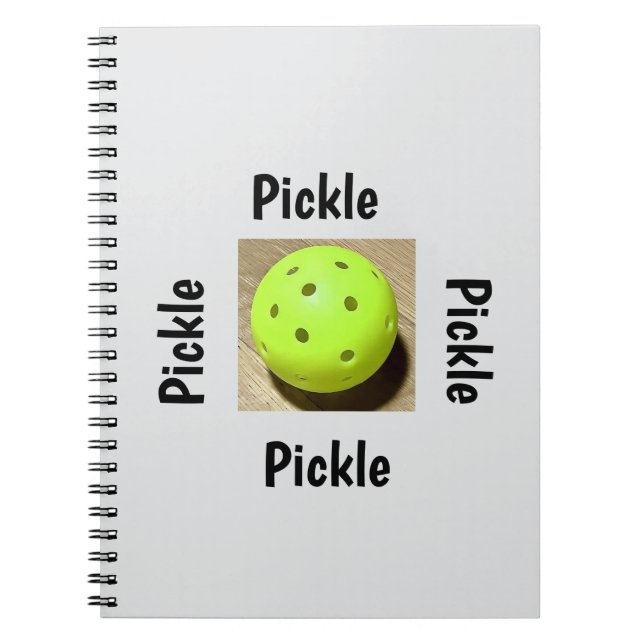 Pickleball  notebook (Front)