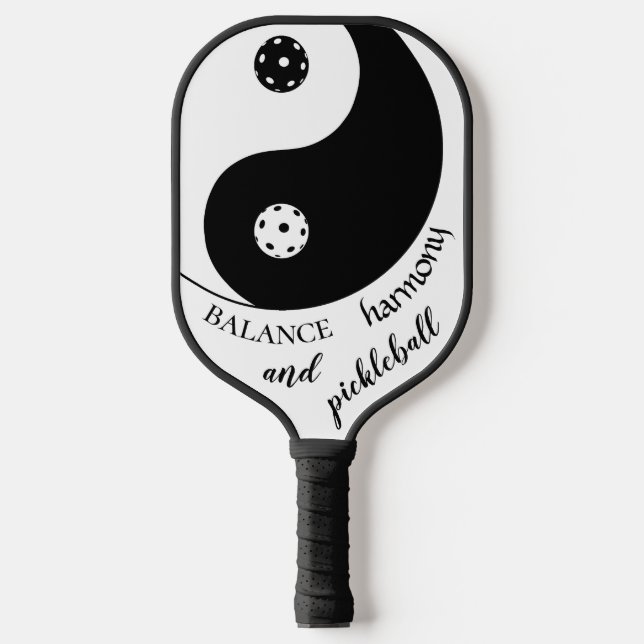 Pickleball Paddle Balance and Harmony (Front)