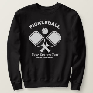 Pickleball Paddle & Ball Custom Sweatshirt