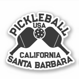 Pickleball Paddle Ball Santa Barbara CA Custom