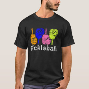 Pickleball Paddle Balls Open Play Game Day Player T-Shirt
